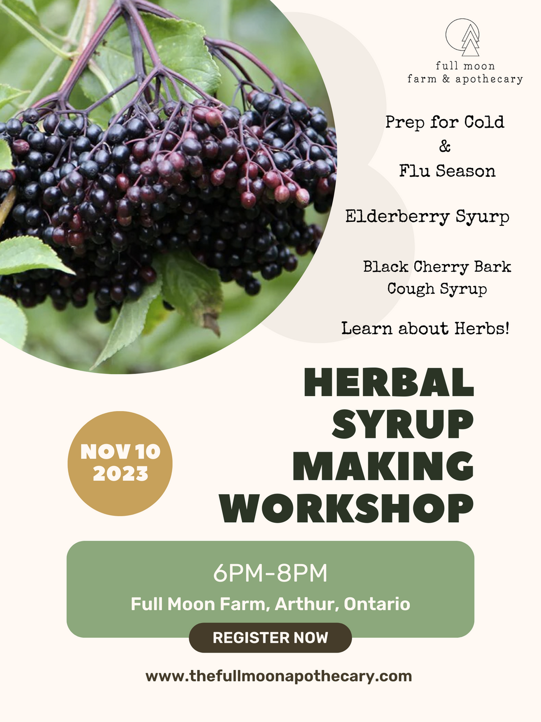 Herbal Syrup Making Workshop